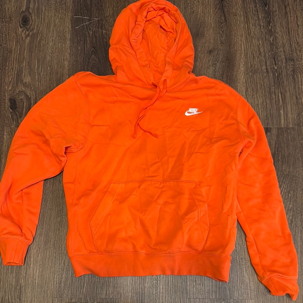 Nike Orange Hoodie